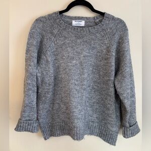 Old Navy Heather Gray Crewneck Sweater
